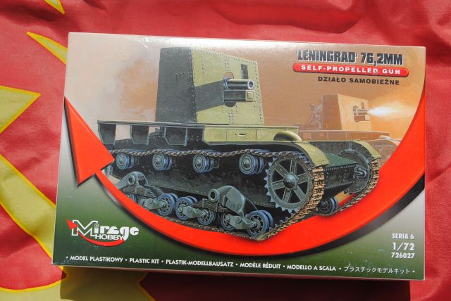 MIH726027 LENINGRAD 76,2 mm Self-Propelled Gun